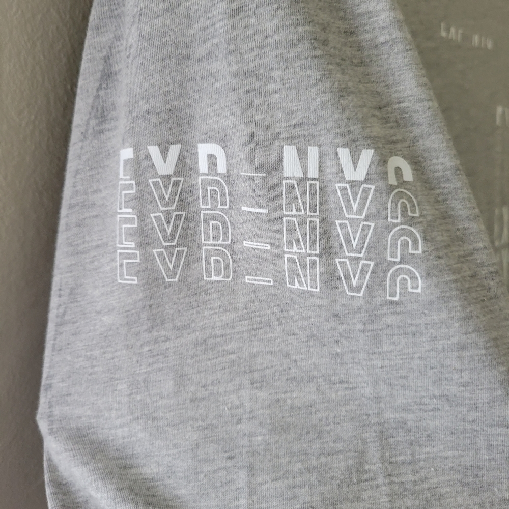 Express - Long Sleeve Graphic Henley (NWT) - Picture 7 of 8
